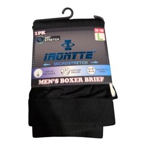 Black Microstretch Men's Boxer Brief